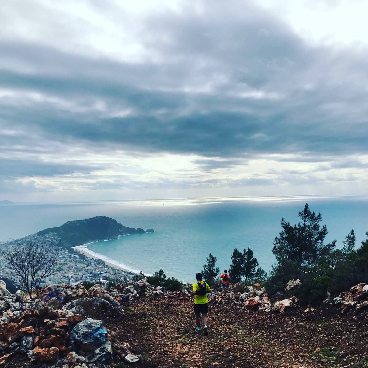 Trail running on historical pathways