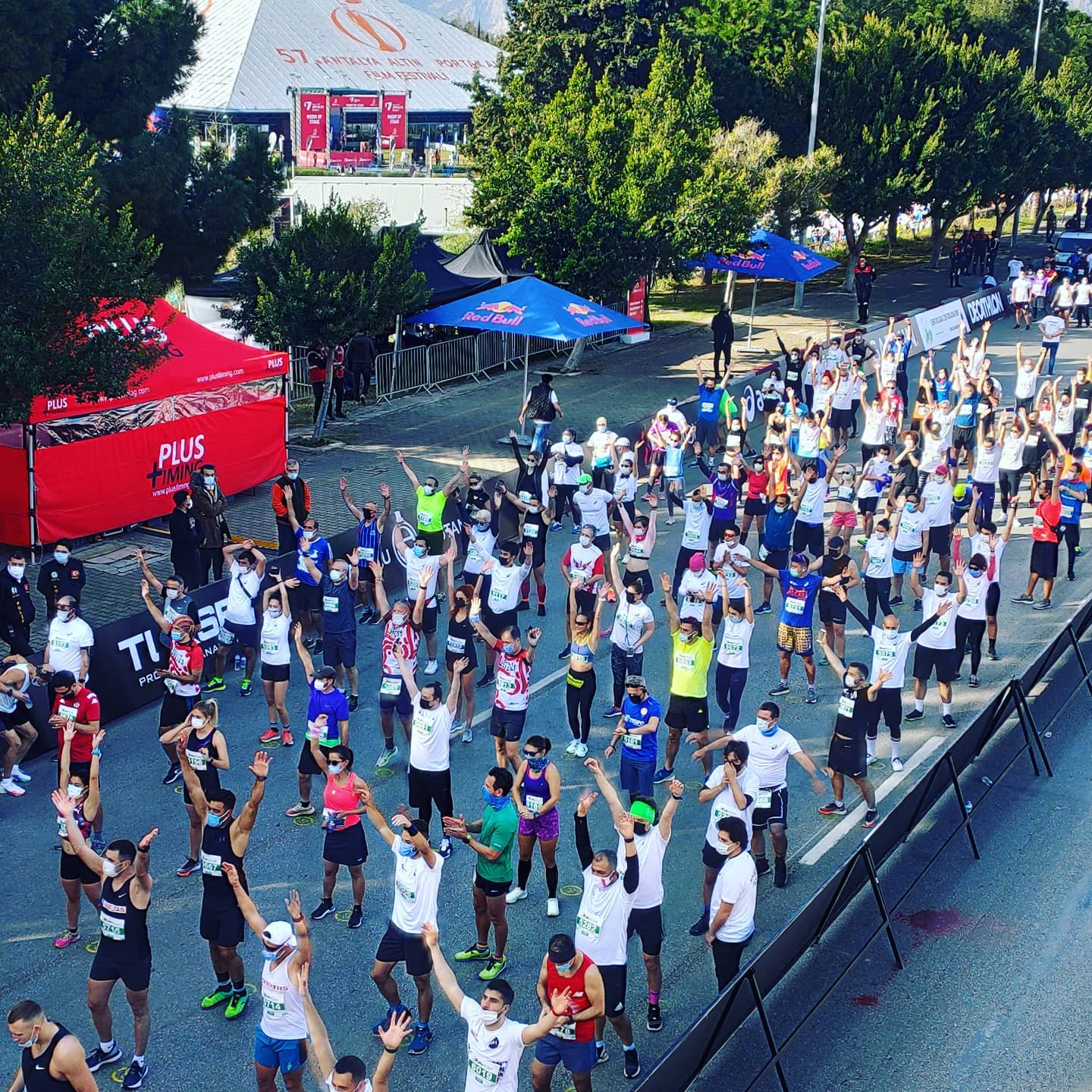 Spring running festival in Antalya