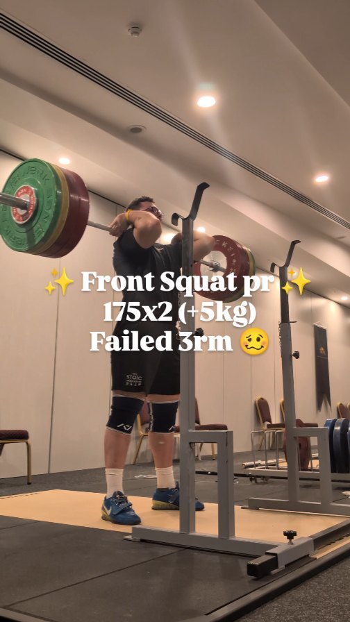 First pr in Turkey. Went for a triple as it was on the programme and only managed 2. Checked my notes, turns out it was a 2rm anyways 🙌

The equipment out here in Antalya is amazing. Thanks so much to @antalyatrainingcamp @serdar_kaplan07 @throne_travel for helping facilitate this training camp for our team.

@stonestrengthweightlifting 
@stoicstrengthsystems