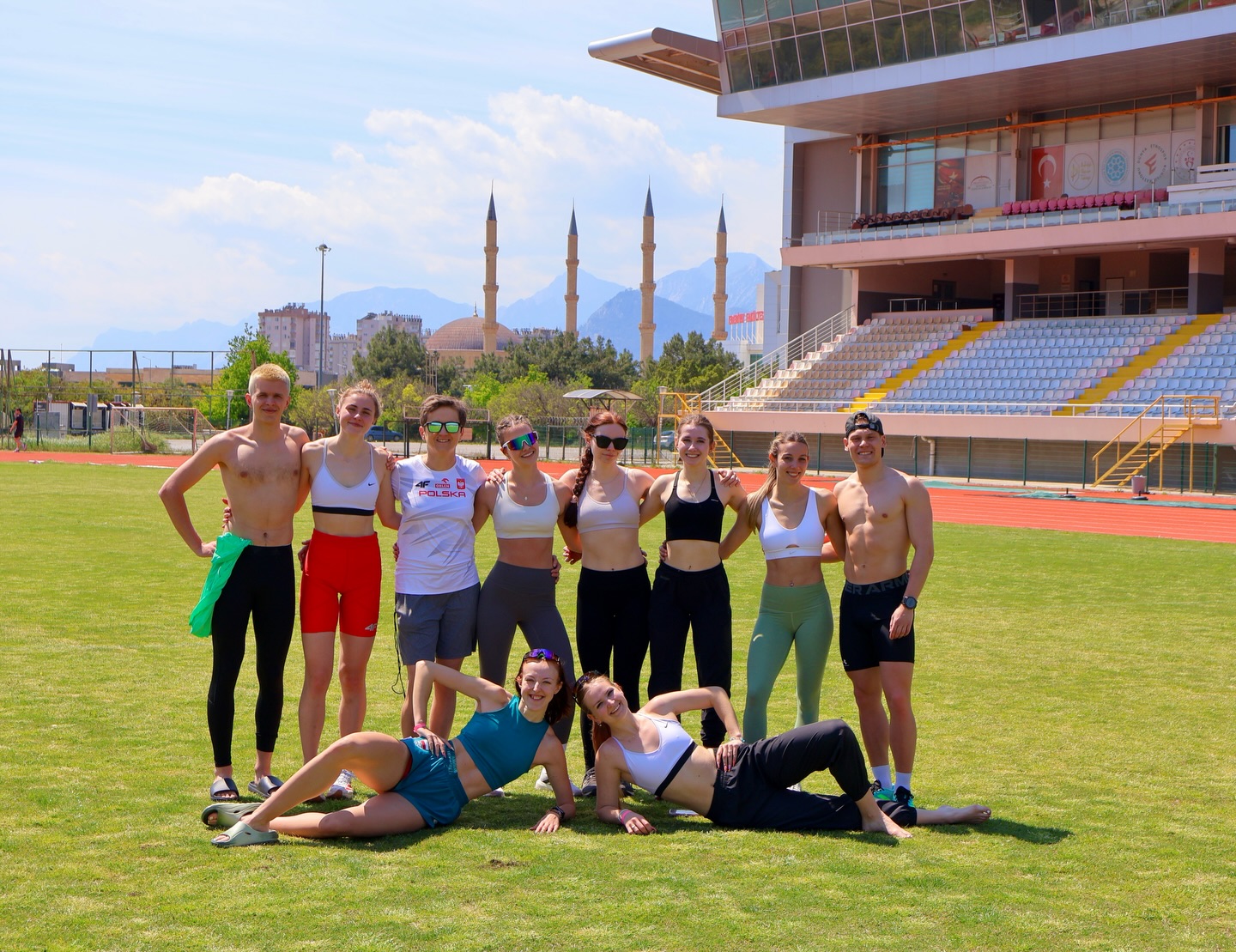 My team is better than yours 🫵🏼💚

#athletics #athletictraining #camp #running #trackandfield